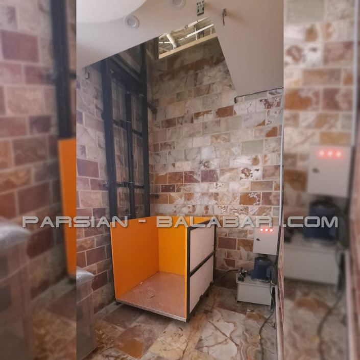 بالابر کارگاهی حفاظ دار