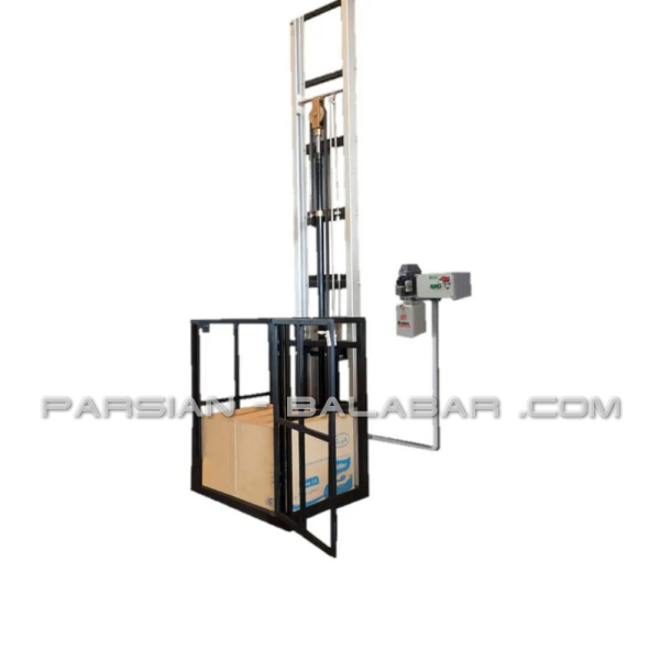 بالابر هیدرولیکی کارگاهی ظرفیت 500 کیلوگرم ارتفاع 5